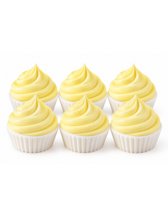 Set de 6 Cupcakes Decorativos de PLA