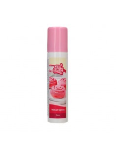 Spray Terciopelo Rosa FunCakes