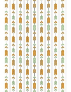 Papel de azúcar flechas