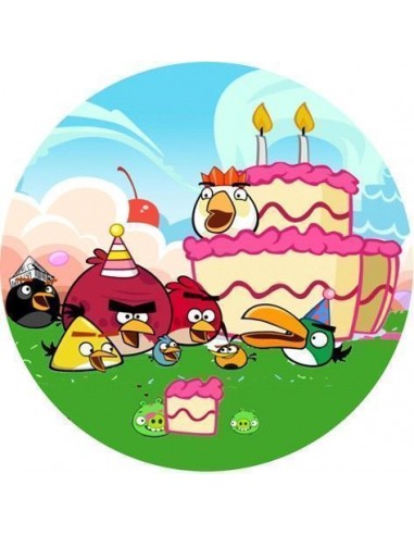 Papel de azúcar Angry Birds