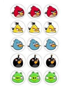 Papel de azúcar Angry Birds