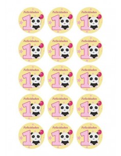 Papel de azúcar cumpleaños