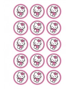 Papel de azúcar Hello Kitty para galletas
