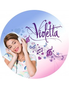 Papel de azúcar Violetta
