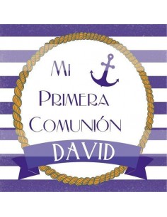 Papel azúcar Comunión personalizado