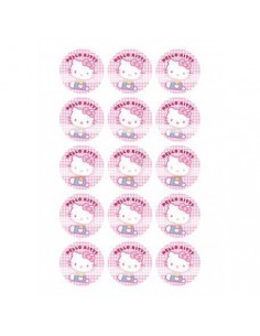 Papel de azúcar Hello Kitty para galletas