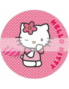 Papel de azúcar Hello Kitty