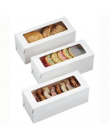 Cajas para galletas con ventana