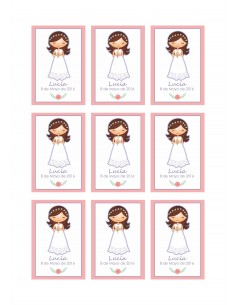 Papel azúcar Comunión personalizado
