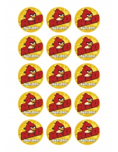 Papel de azúcar Angry Birds