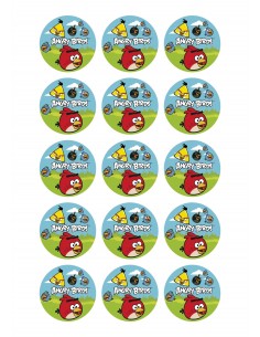 Papel de azúcar Angry Birds