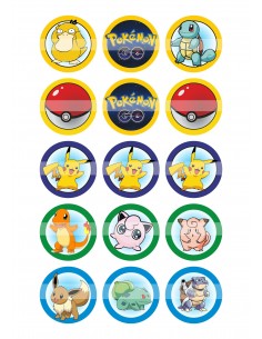 Papel de azúcar pokemon