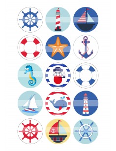 Papel de azúcar marinero
