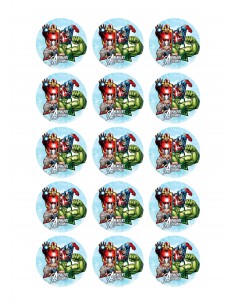 Papel de azúcar Los Vengadores