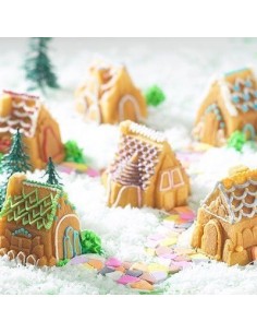 Molde poblado navideño Nordic Ware