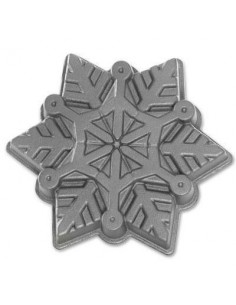 Molde Copo de Nieve Snowflake Nordic Ware 2