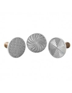 Sellos para galletas Geo Cookie Stamps Nordic Ware 2