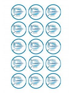 Papel de azúcar escudo Alavés para galletas