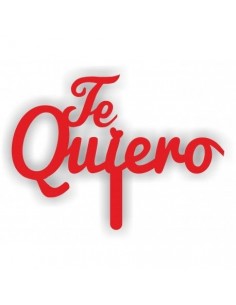Topper cake Te quiero 2