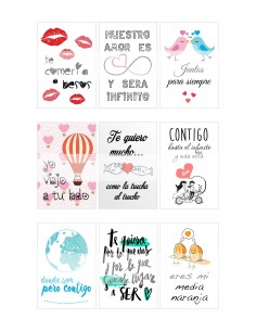 Papel de azúcar galletas San Valentín