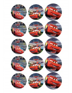 Papel de azúcar Cars