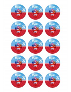 Papel de azúcar Super Wings