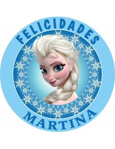 Papel de azúcar Frozen personalizado