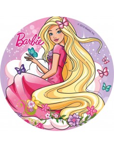Papel de azúcar Barbie