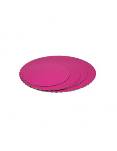 Base Tarta fina rosa 35 cm