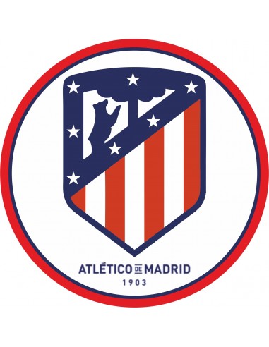 Papel de azúcar escudo Atlético de Madrid 