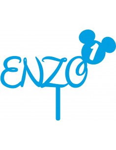 Topper con nombre Disney 2