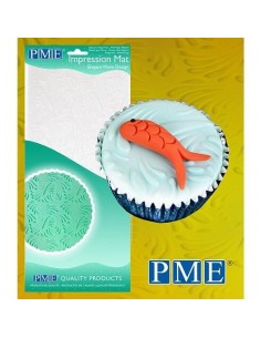 PME Tapete de Impresión ondas