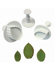 Set 3 cortadores hojas