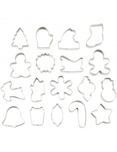 Set cortadores navideños