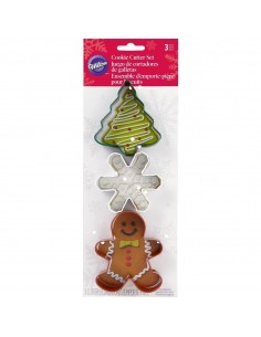 Set 3 Cortadores invierno wilton