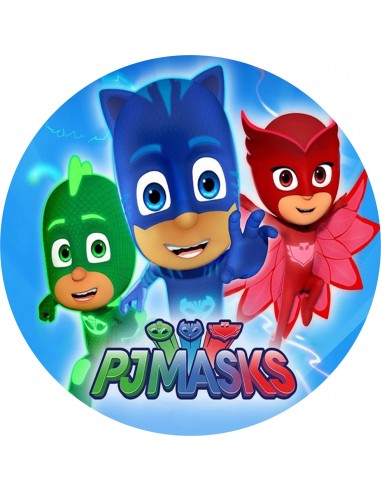 Papel de azúcar pj masks