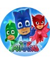 Papel de azúcar pj masks