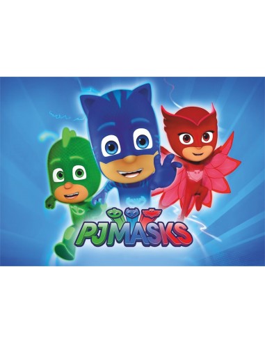 Papel de azúcar pj masks