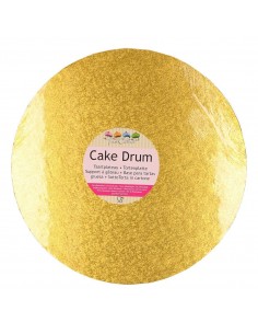 Base Tarta Redonda Oro 30 cm