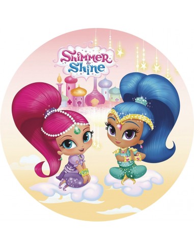 Papel de azúcar Shimmer and Shine