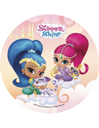 Papel de azúcar Shimmer and Shine