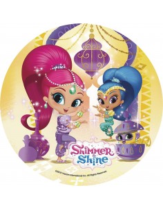 Papel de azúcar Shimmer and Shine