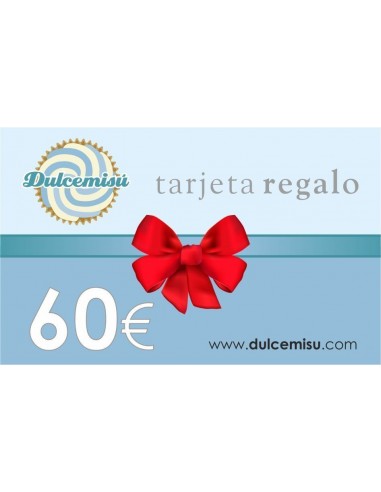 Tarjeta regalo 60€