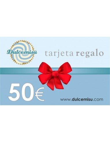 Tarjeta regalo 50€