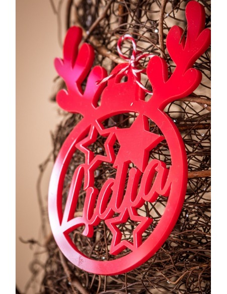 Adornos navideños para el arbol personalizados
