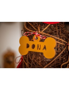 Adornos navideños mascotas para el árbol personalizados 2