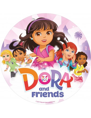 Papel de azúcar Dora Exploradora