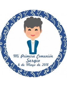 Papel azúcar Comunión personalizado
