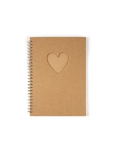 Cuaderno corazón DIN A6