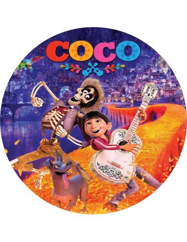 Papel de azúcar pelicula Coco